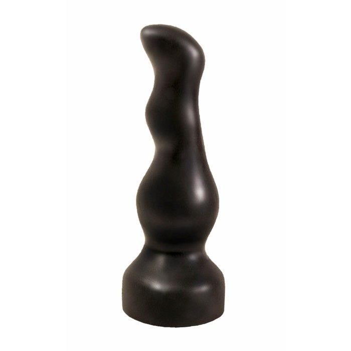 Массажер простаты Lovetoy 13864 изогнутой формы черный