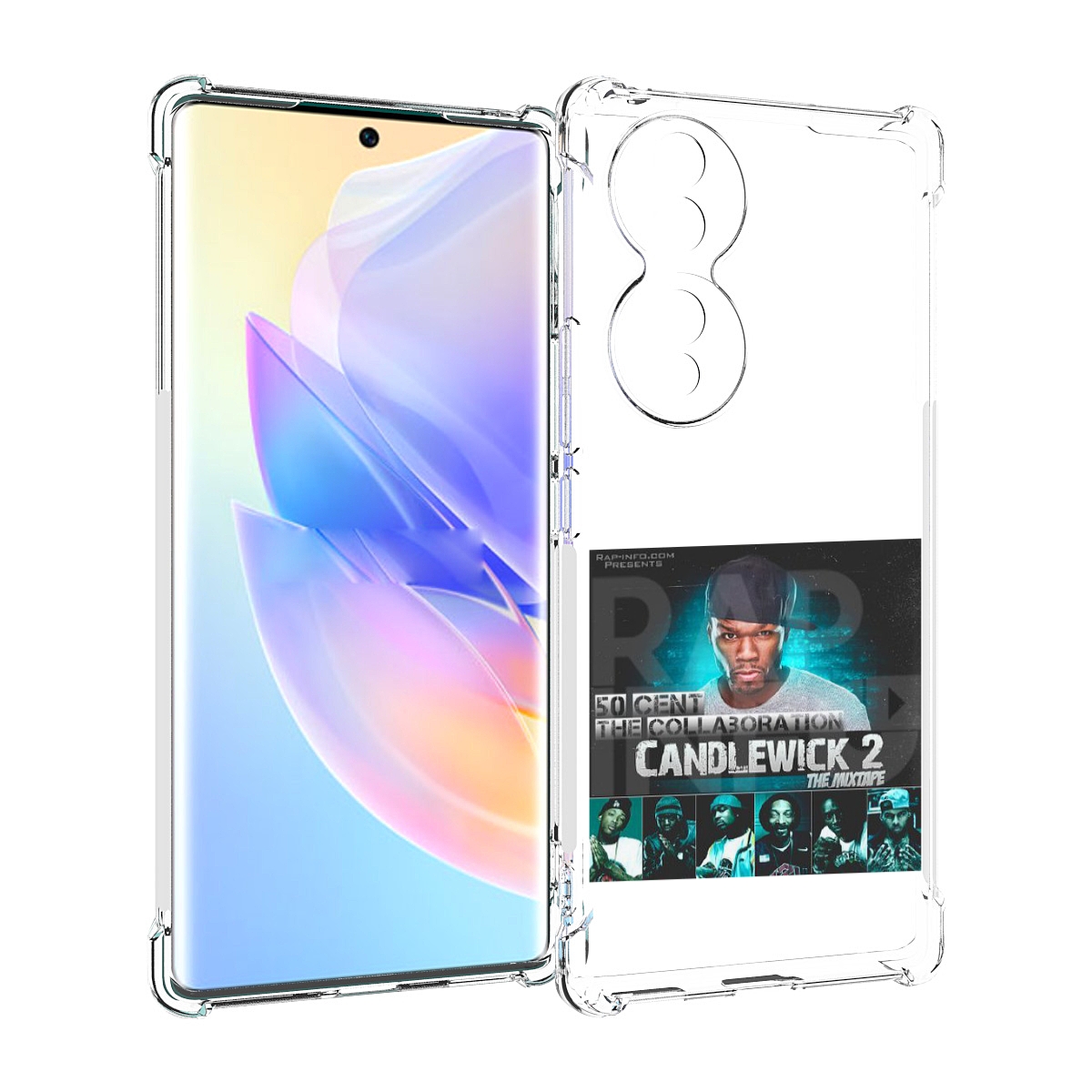 

Чехол MyPads 50 Cent - CandleWick 2 для Honor 70, Прозрачный, Tocco