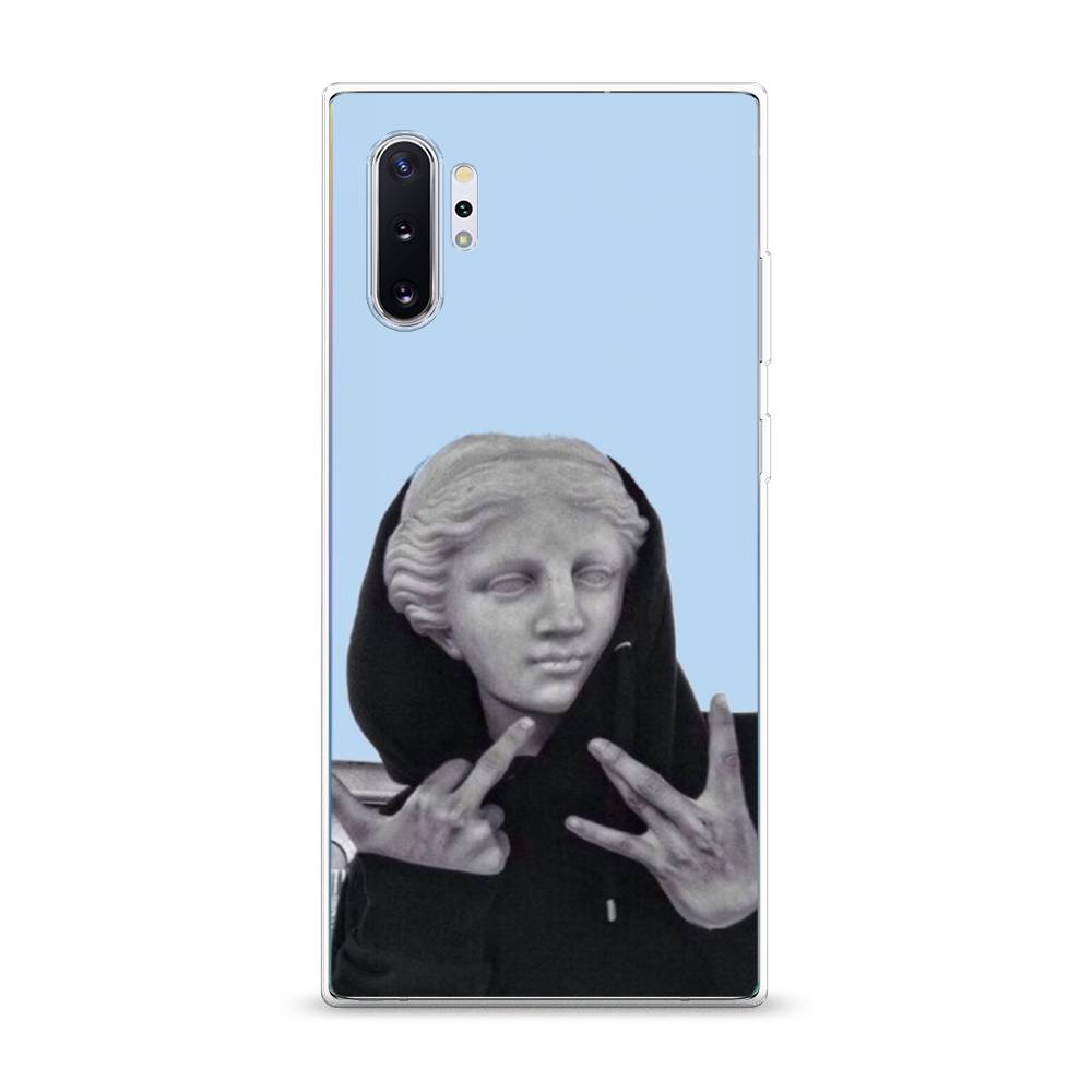

Чехол Awog на Samsung Galaxy Note 10 + "SWAG статуя", Разноцветный, 28550-9