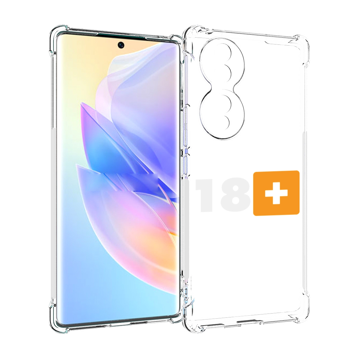 

Чехол MyPads 18+ для Honor 70, Прозрачный, Tocco