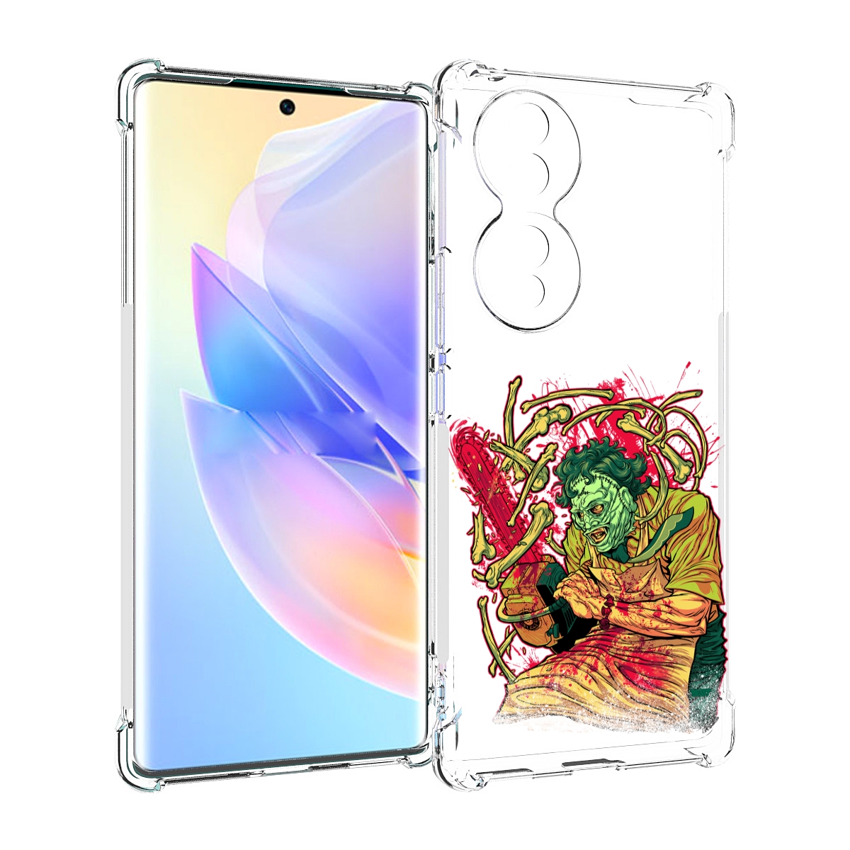

Чехол MyPads яркий мясник для Honor 70, Прозрачный, Tocco