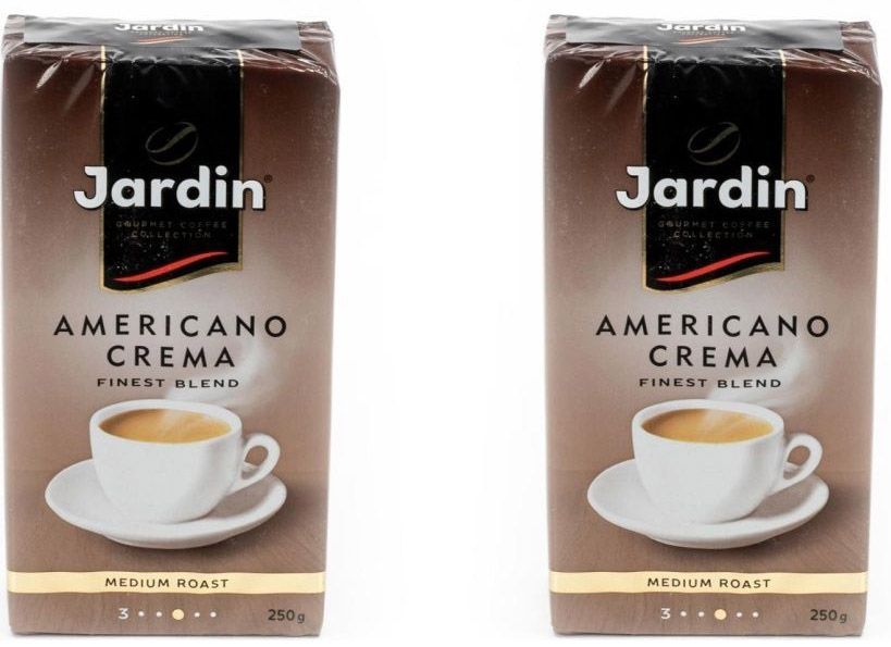 Кофе молотый Jardin Americano Crema, 250 г х 2 шт