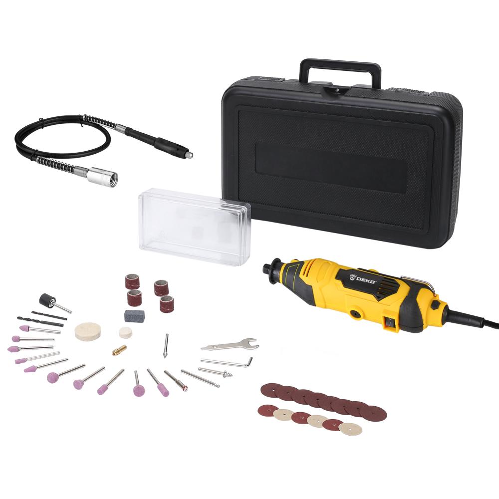 Электрический гравер в наборе Deko DKRT200E 43 tools + case 063-1411