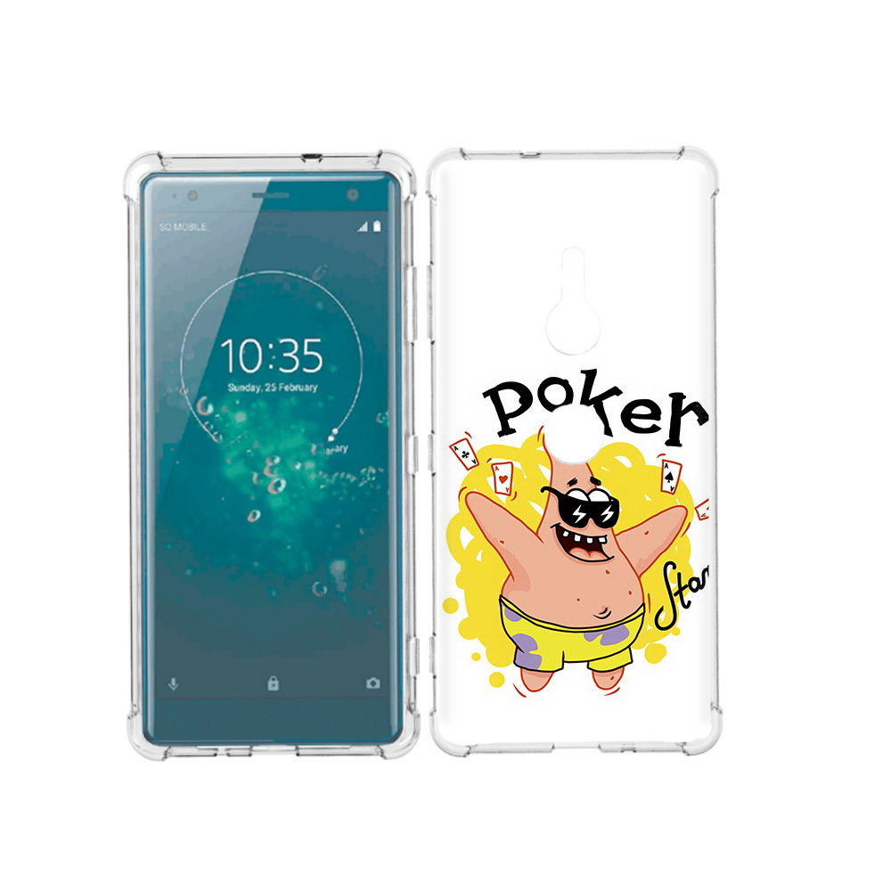 

Чехол MyPads Tocco для Sony Xperia XZ3 Патрик, Прозрачный, Tocco