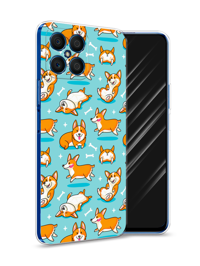 

Чехол Awog на Honor X8 "Веселые корги", Коричневый, 6107650-2