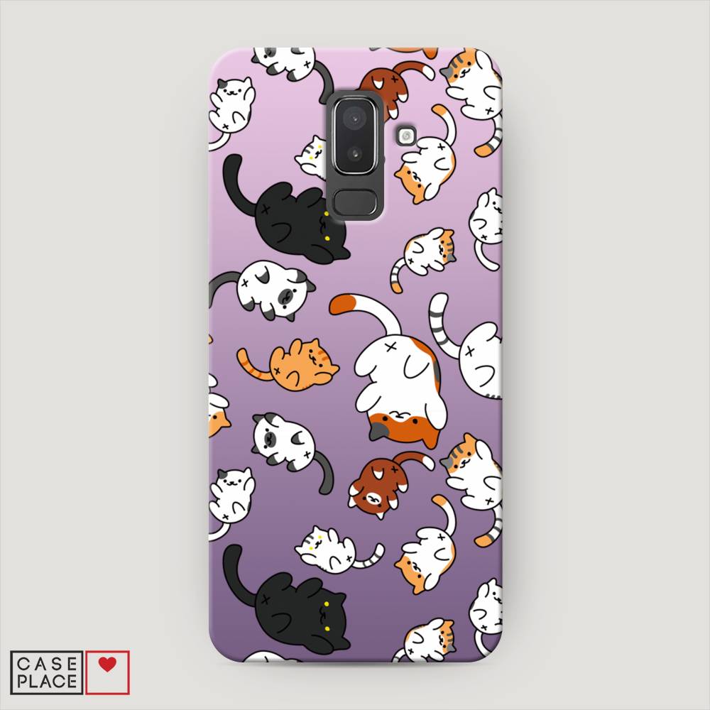 

Чехол Awog "Котопад" для Samsung Galaxy J8