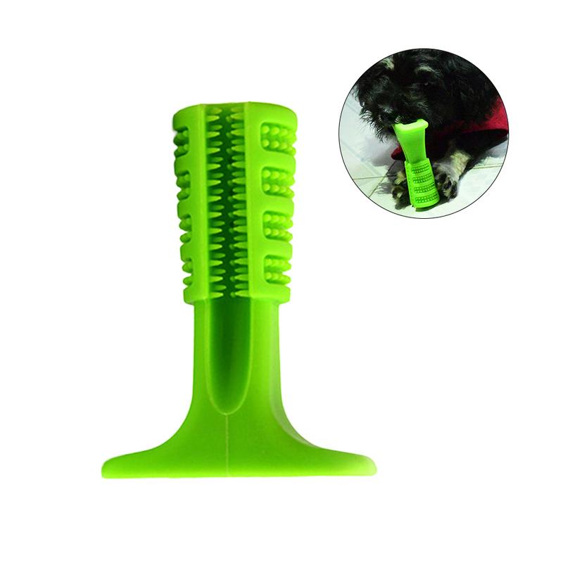 

Жевательная игрушка для собак Baziator , зеленый, 18.1 см, 1 шт, Pet Toothbrush размер L зелёный