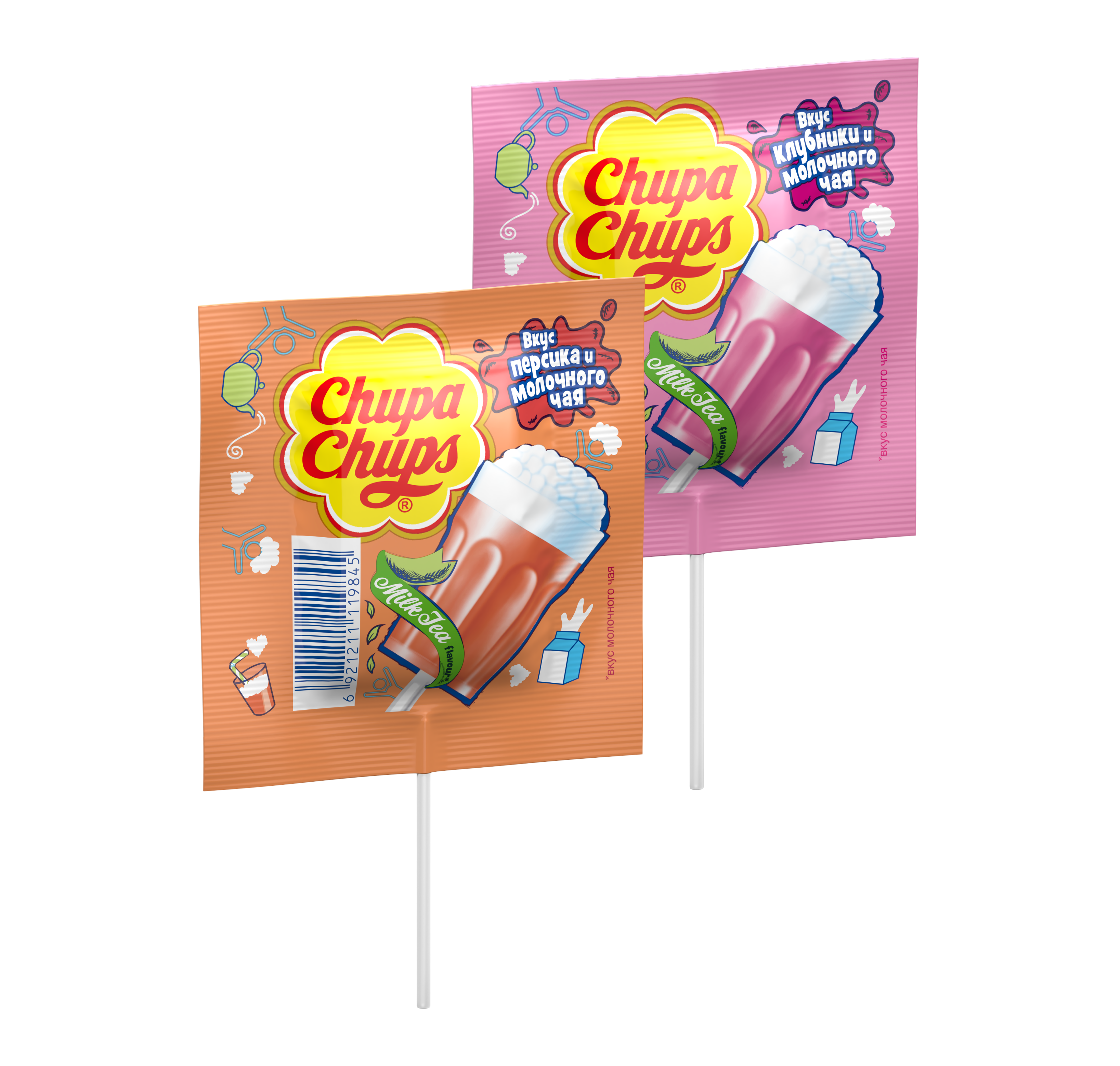 

Карамель Chupa Chups Молочный чай 15 г