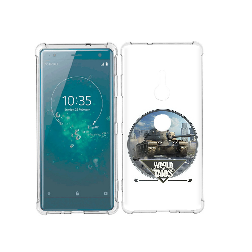 

Чехол MyPads Tocco для Sony Xperia XZ3 Мир танков, Прозрачный, Tocco