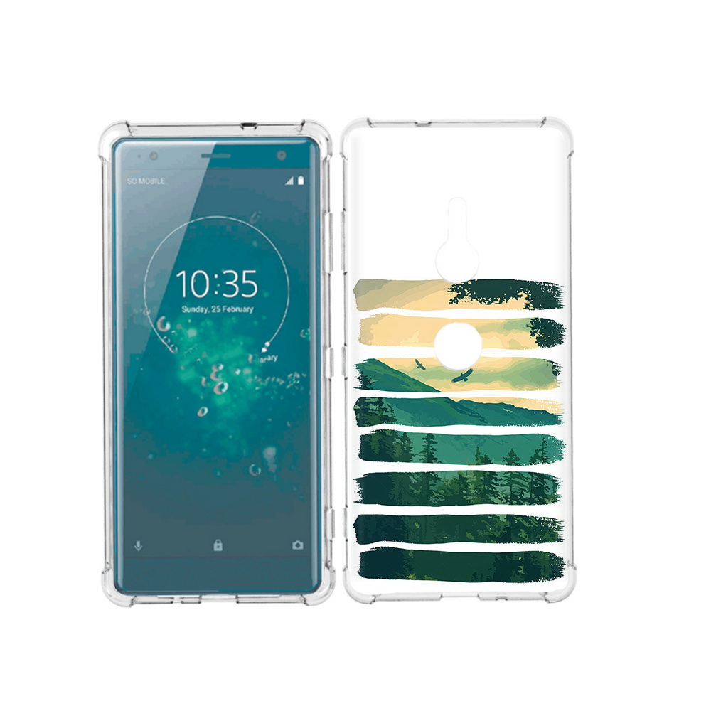 

Чехол MyPads Tocco для Sony Xperia XZ3 Лесная чаща, Прозрачный, Tocco