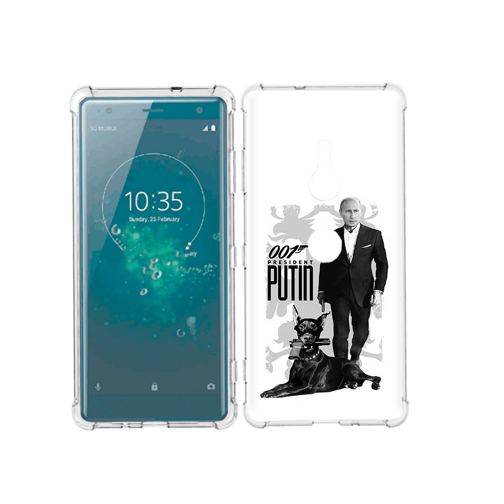 

Чехол MyPads Tocco для Sony Xperia XZ3 001, Прозрачный, Tocco