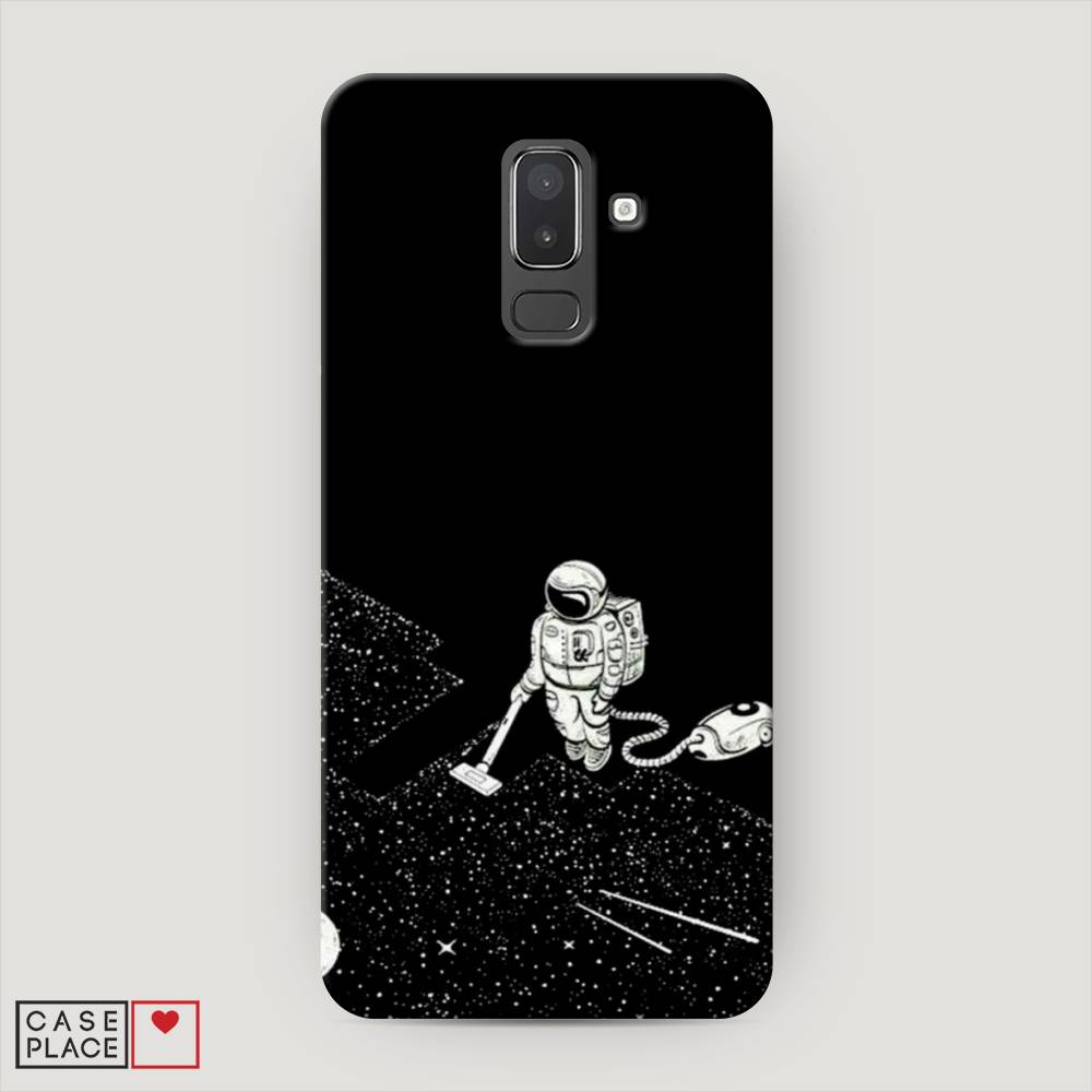

Чехол Awog "Космонавт с пылесосом" для Samsung Galaxy J8