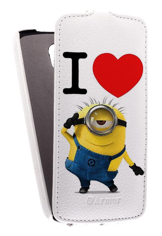 

Чехол Armor Case для HTC Desire 500 Дизайн 2, Белый