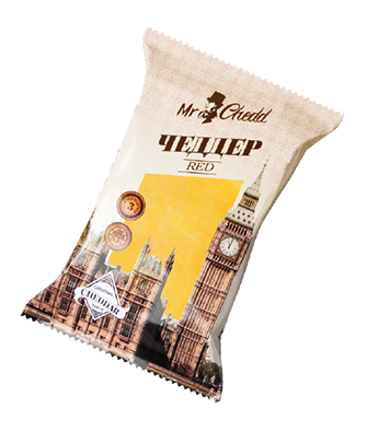 

Сыр твердый Mr.Chedd Чеддер Red 3 месяца выдержки 45% 200 г