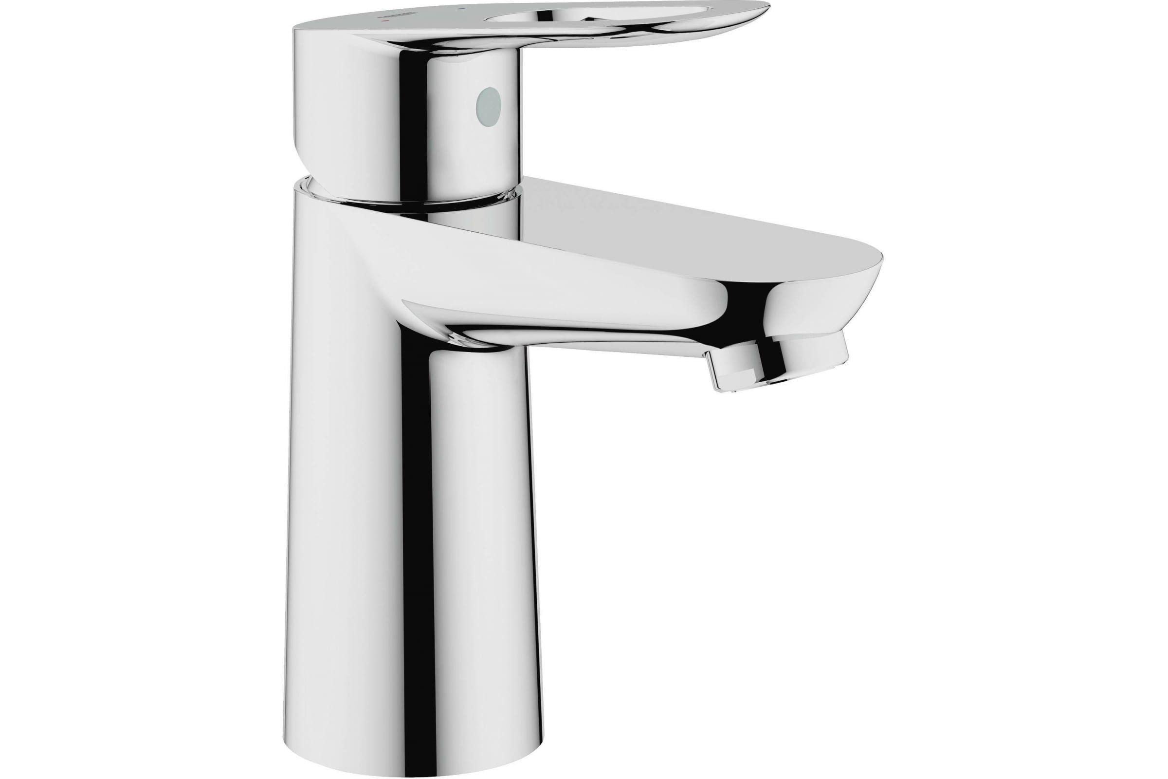 фото Смеситель для раковины grohe bauloop гладкий корпус 23337000