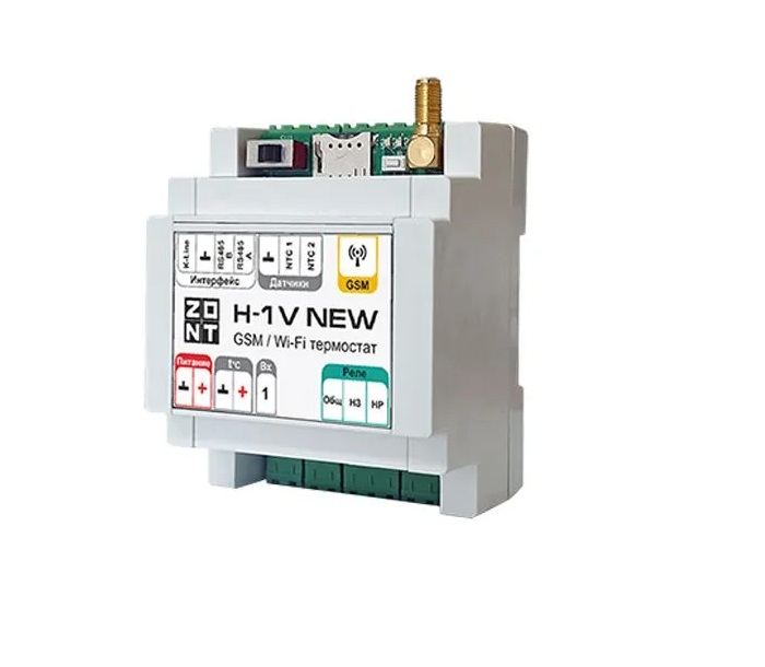 

GSM и Wi-Fi термостат ZONT H-1V NEW