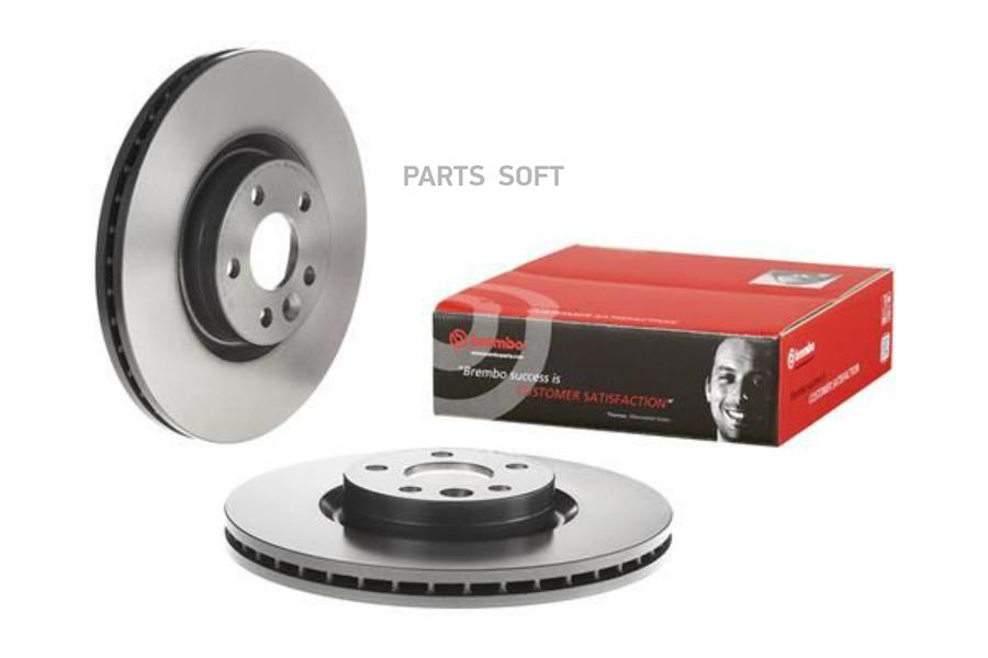 

BREMBO 09.C522.11 Диск тормозной передн. с УФ покрытием VOLVO XC60 (156) 05/08->