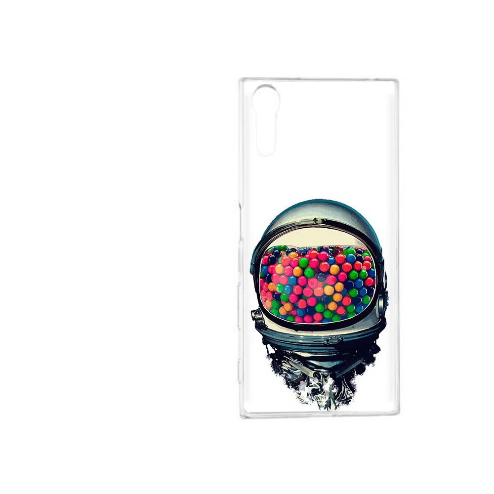 

Чехол MyPads Tocco для Sony Xperia XZ шлем космонавта, Прозрачный, Tocco