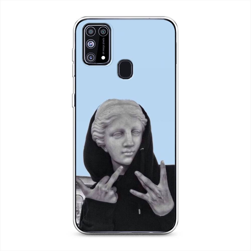 

Чехол Awog на Samsung Galaxy M31 / Самсунг M31 "SWAG статуя", Разноцветный, 2100750-9