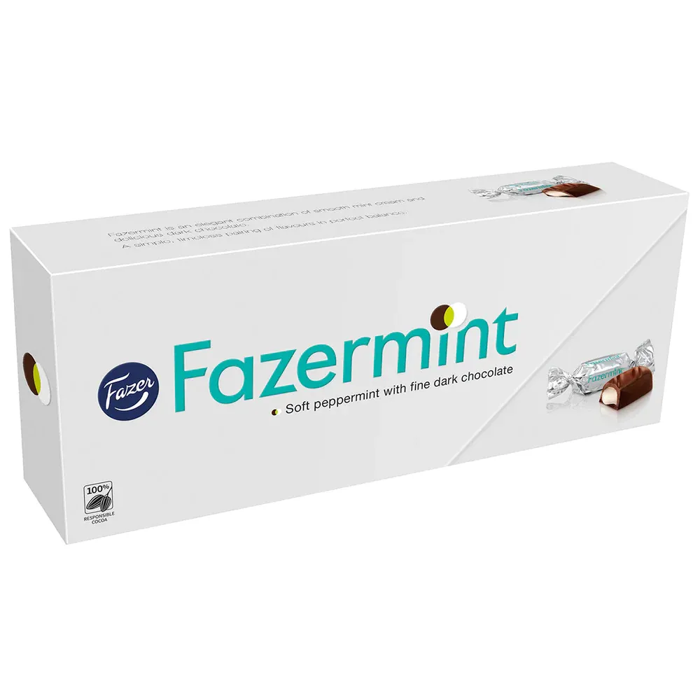 

Конфеты шоколадные Fazermint с мятной начинкой 270 г