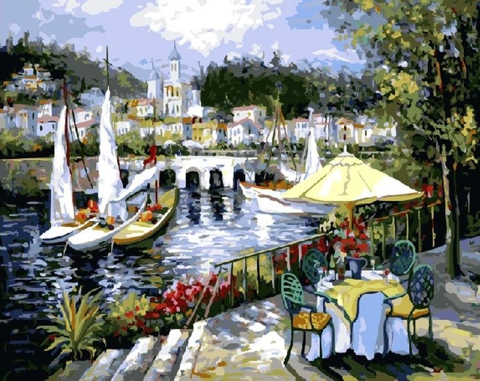 

Картина по номерам Paintboy Ароматный бриз, 40x50 см, Ароматный бриз