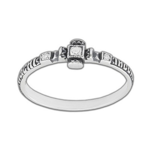 

Кольцо из серебра с фианитом р. 16,5 Диамида 6101-057, 6101-057