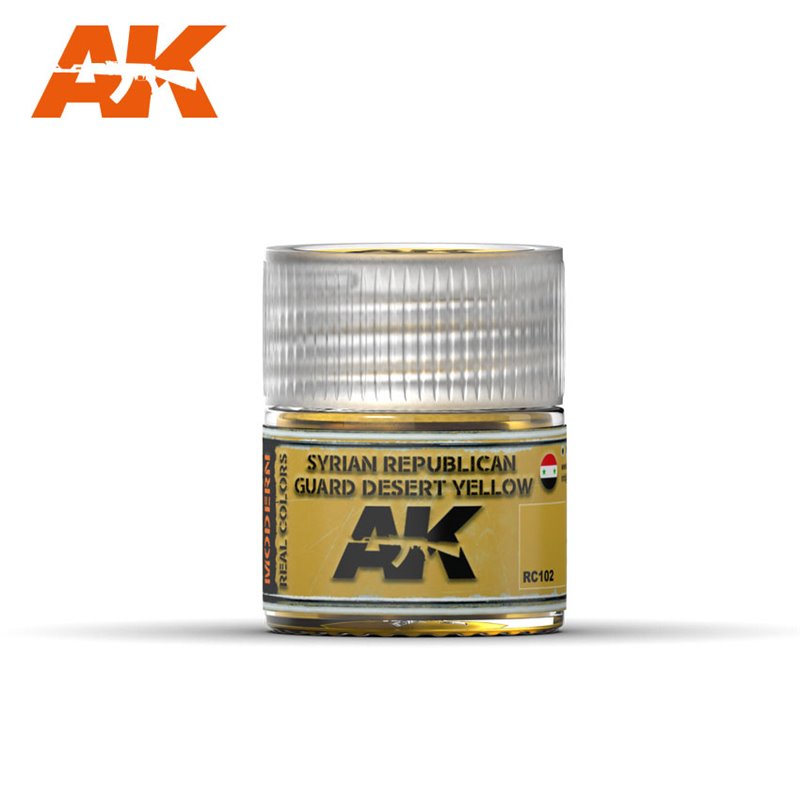 

Краска акриловая AK Interactive Syrian Republican Guard Desert Yellow, 10 мл
