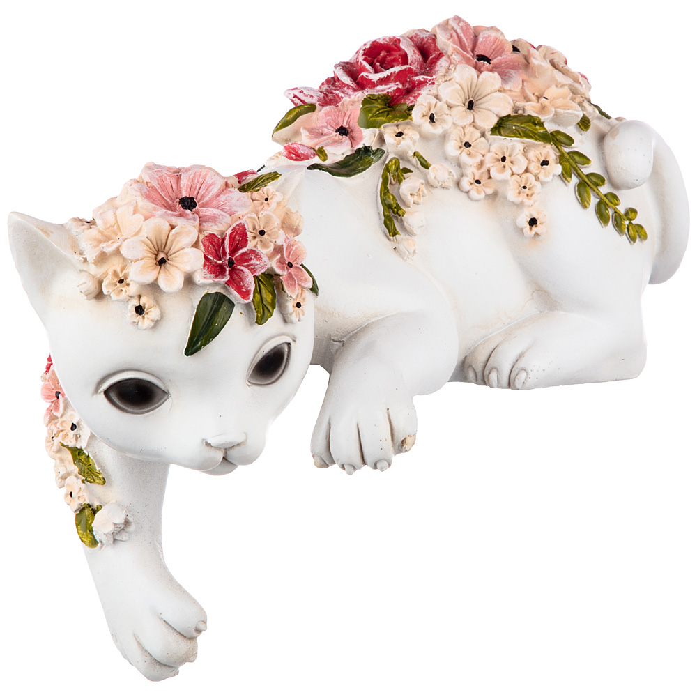 

Статуэтка Кошка 20*10,5*17 см. Коллекция Flower Fantasy, 4490445
