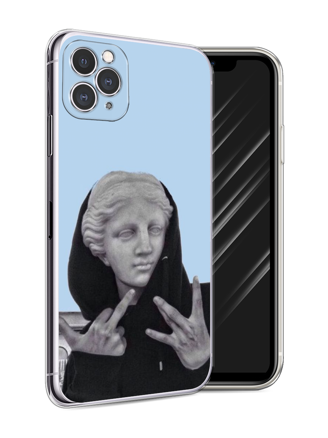 

Чехол Awog на Apple iPhone 11 Pro Max / Айфон 11 Pro Max "SWAG статуя", Разноцветный, 12250-9