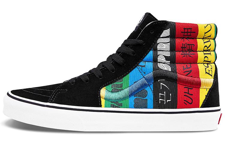

Кеды унисекс Vans SK8 Spirit черные 38 EU, Черный, SK8 Spirit