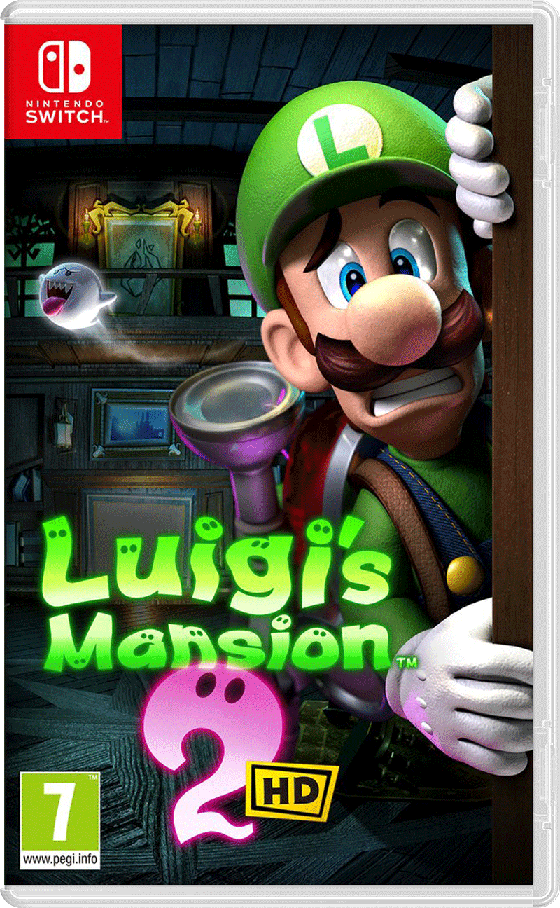 

Игра Luigi's Mansion 2 HD (Nintendo Switch, полностью на русском языке), Luigi's Mansion 2 HD