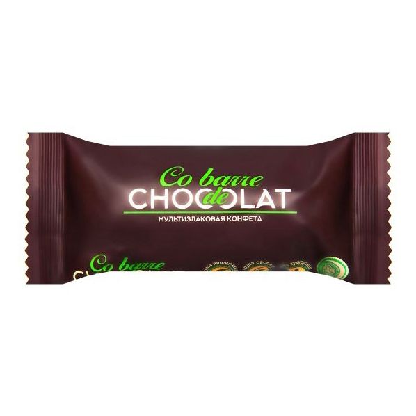 

Конфеты мультизлаковые В.А.Ш. Шоколатье+ Co barre de Chocolat с темной глазурью 600 г