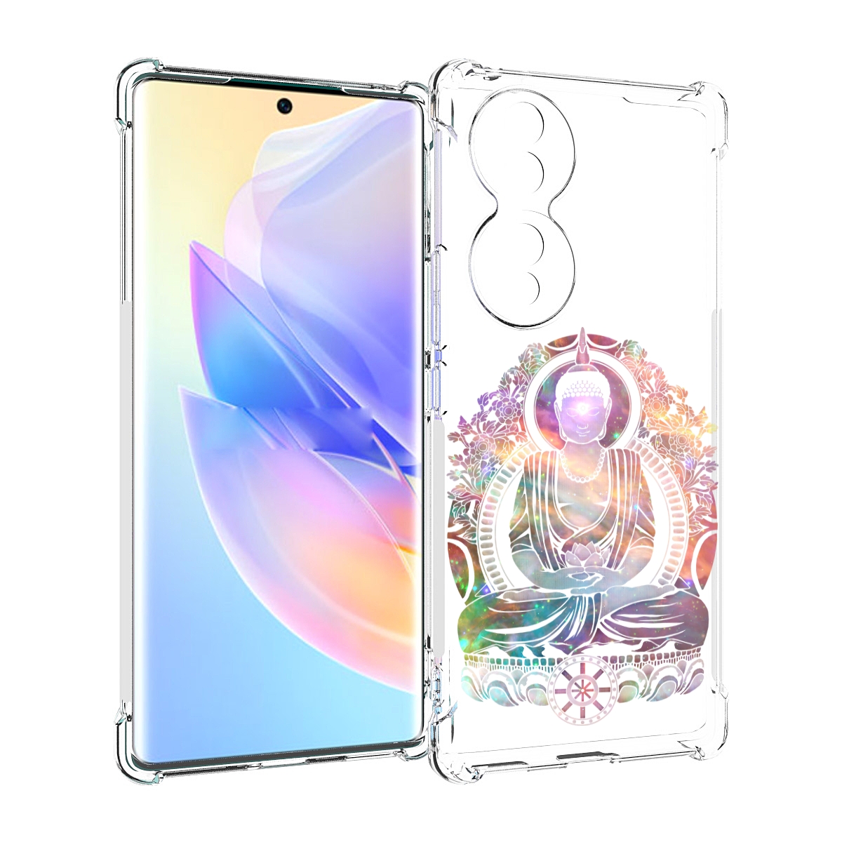 

Чехол MyPads умный мужчина абстракция для Honor 70, Прозрачный, Tocco