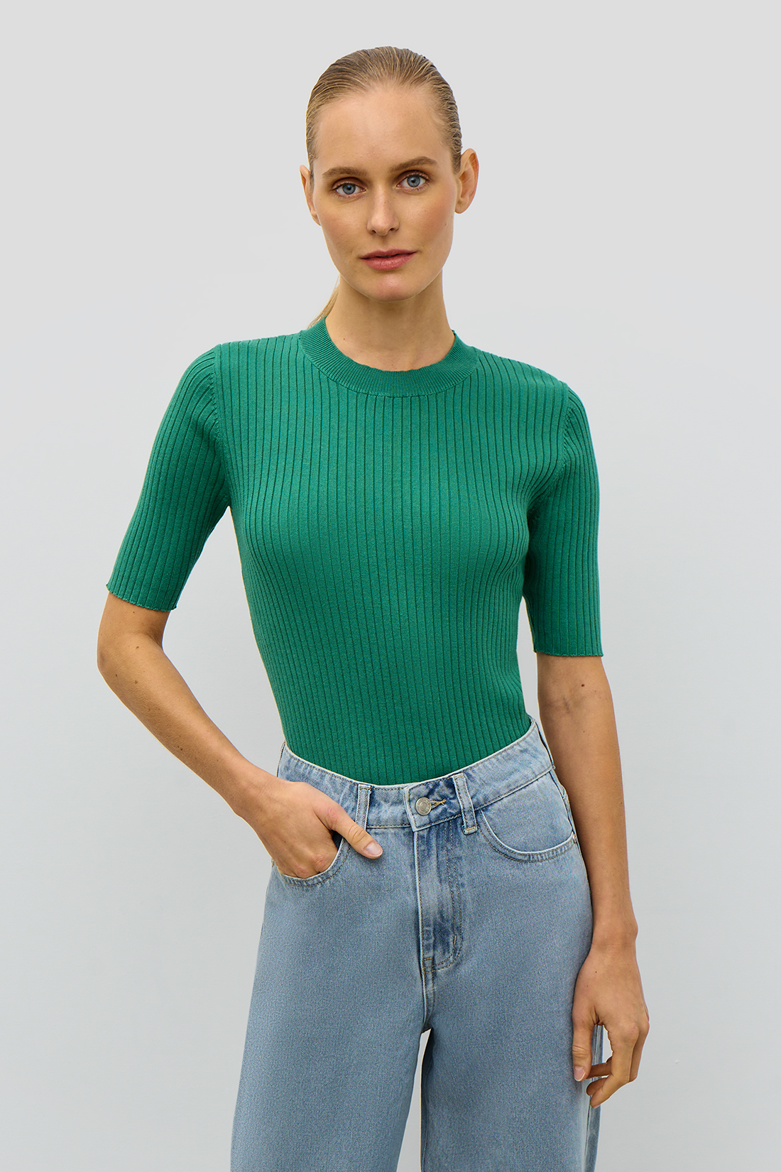 

Джемпер женский Baon B1322201 зеленый XXL, B1322201