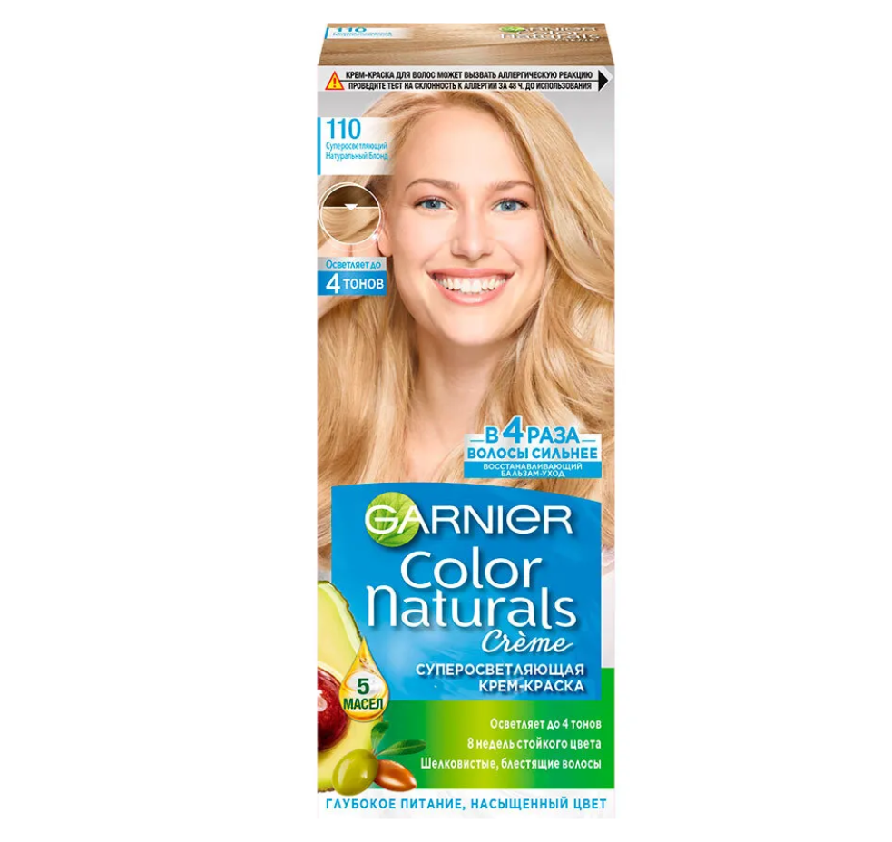 

Колор Нечралс крем-краска 110мл. 110 Натуральный блондин 12шт. (С2970925)