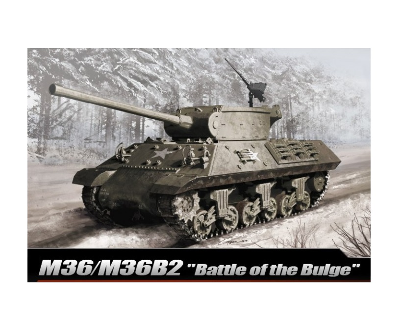 фото 13501 academy 1/35 танк m36/m36b2 us army "battle of the bulge"