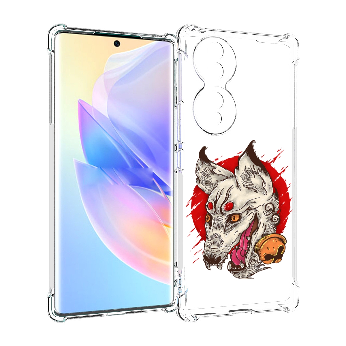 

Чехол MyPads страшная собака для Honor 70, Прозрачный, Tocco
