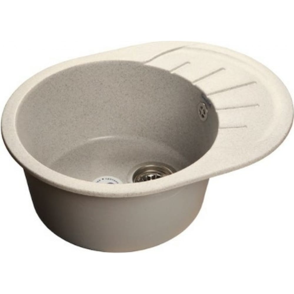 

Кухонная мойка GranFest Rondo GF-R580L 430544 серая, Rondo GF-R-580 L