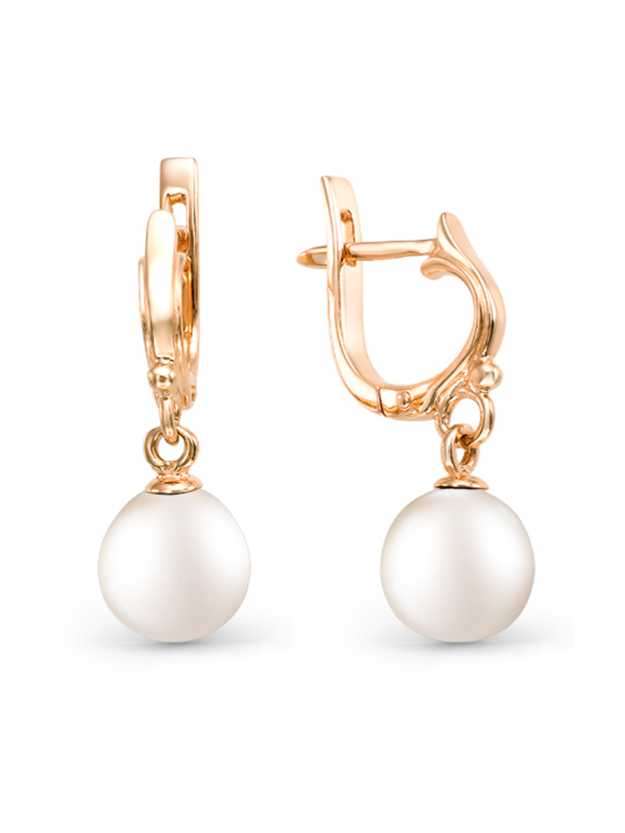 

Серьги подвески из золота с жемчугом UVILERS ZS98268, ZS98268