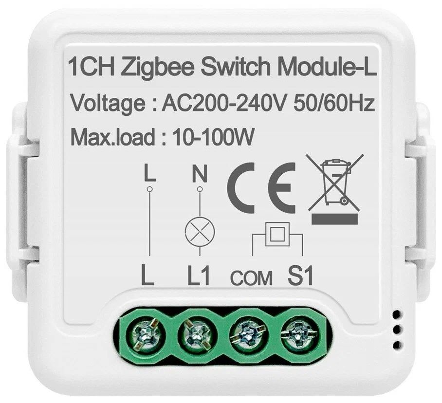 

Умное реле ZigBee (контроллер) без нуля, работает с Алисой, одна линия