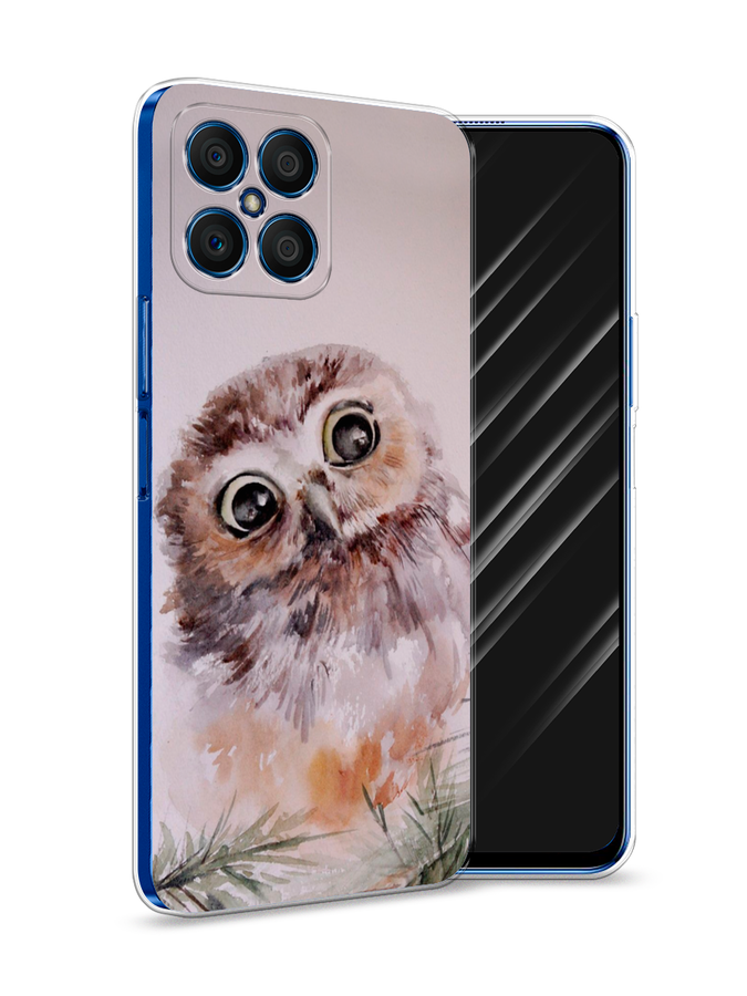

Чехол Awog на Honor X8 "Сова на розовом", Розовый;коричневый, 6107650-1