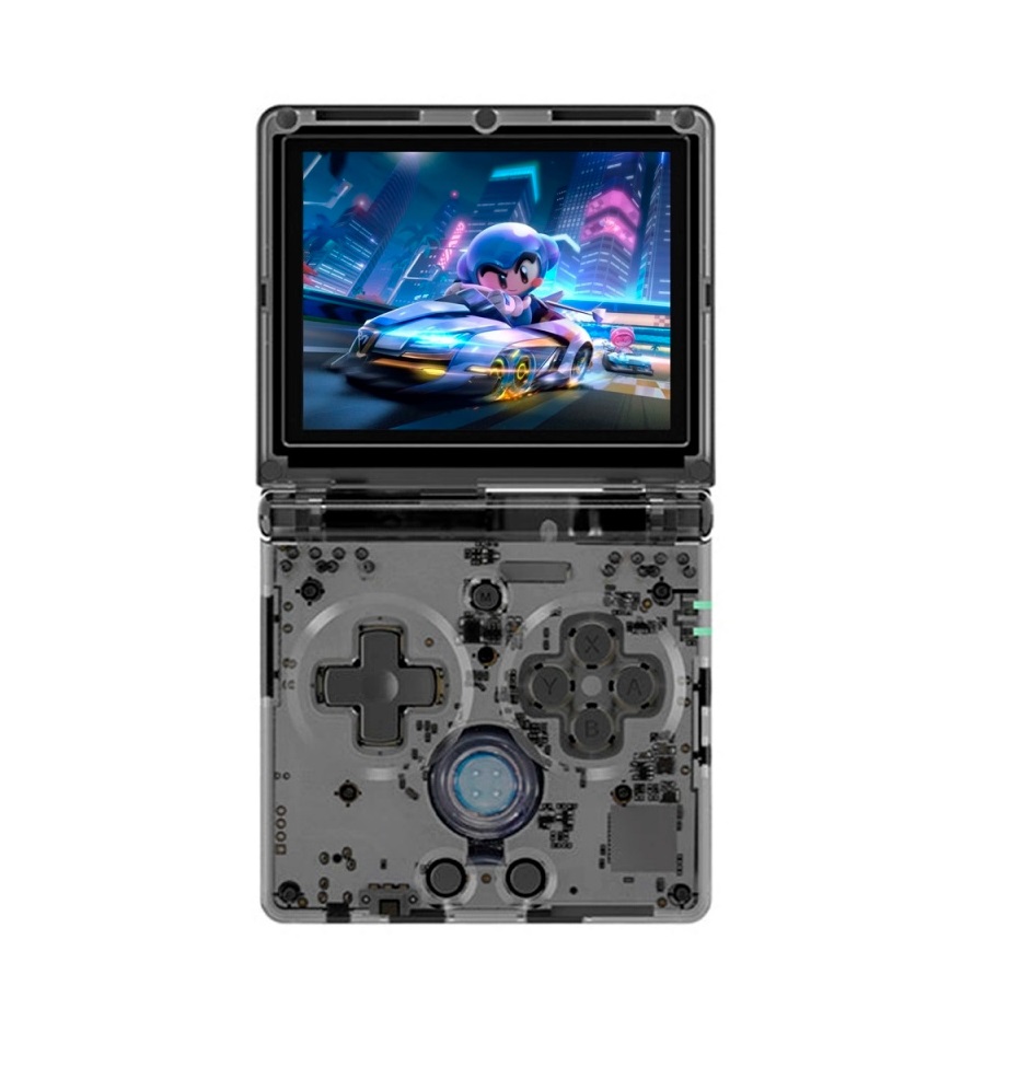 

Портативная игровая консоль Anbernic RG35XXSP Black Transparent, Черный, RG35XXSP