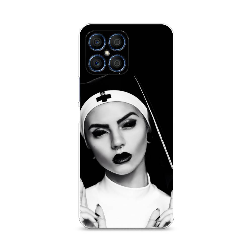 фото Чехол awog "черная монашка" для honor x8