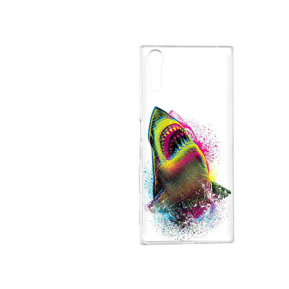 

Чехол MyPads Tocco для Sony Xperia XZ челюсти-2, Прозрачный, Tocco