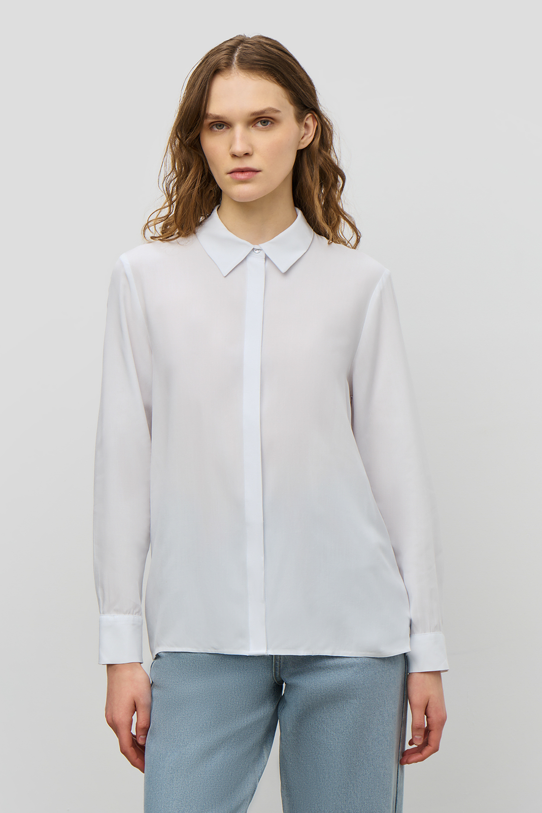Рубашка женская Baon B1723203 белая L