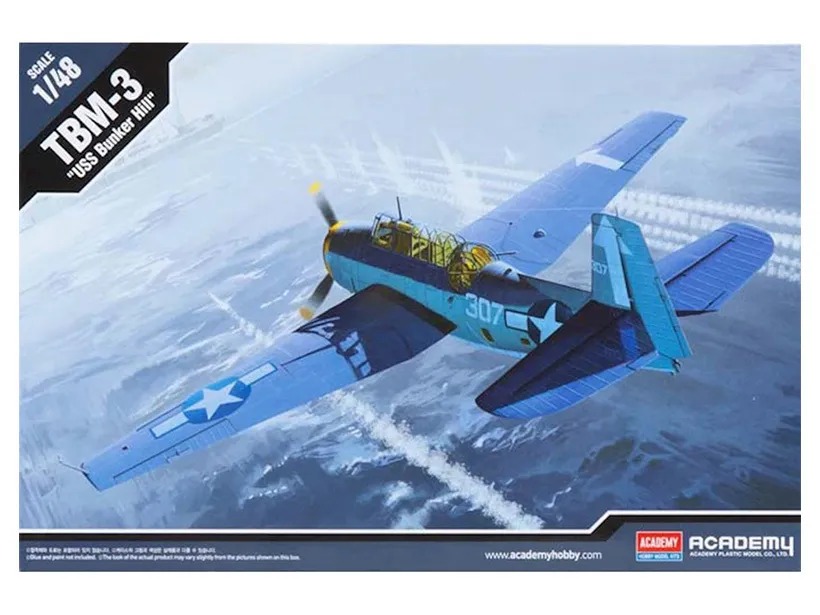 

12285 Academy 1/48 Самолет TBM-3 Эвенджер "USS Bunker Hill", 12285
