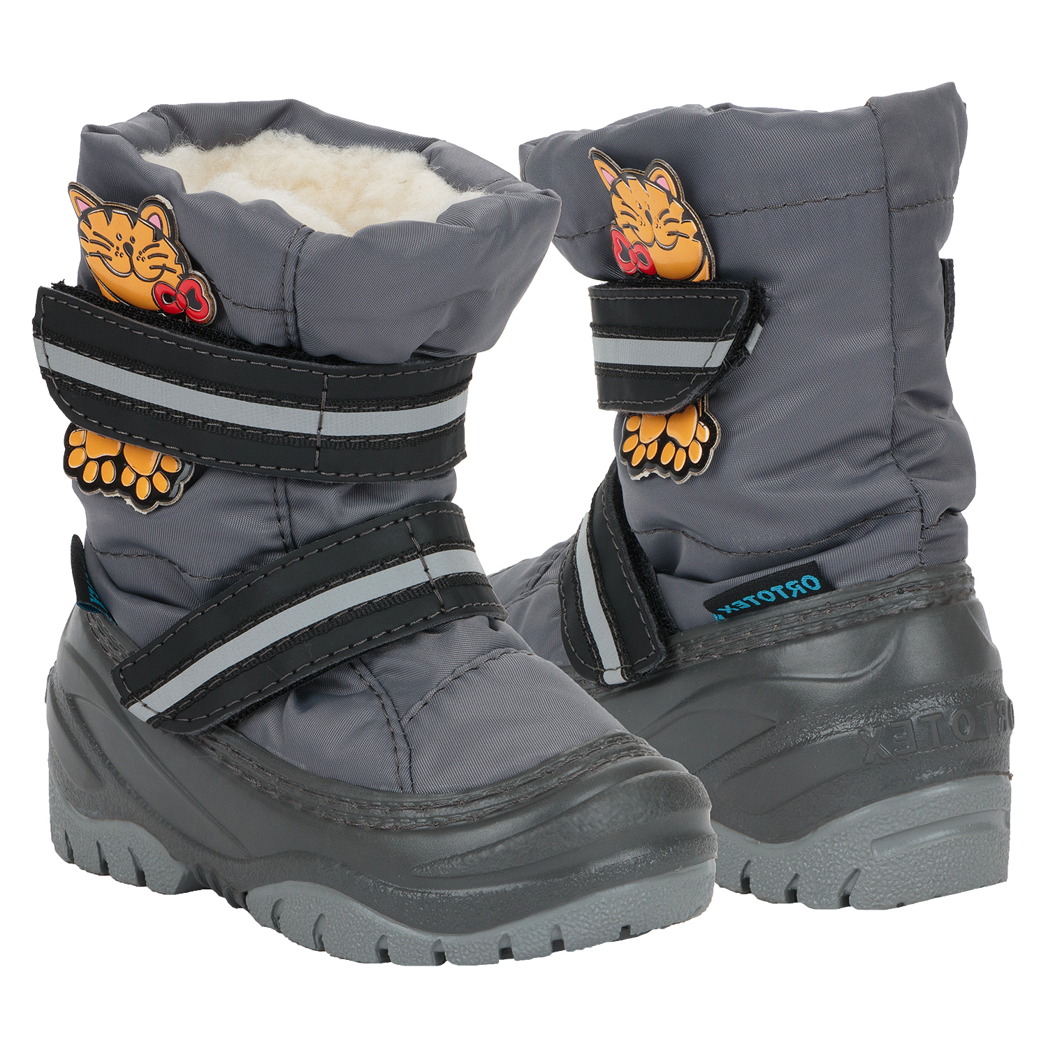 

Дутики Ortotex 11-с848-42 серый серый р.21, 11-с848