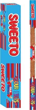 

Мармелад SWEETO "SOUR BELT" COLA (Кислая лента Кола) 15 грамм Упаковка 72 шт