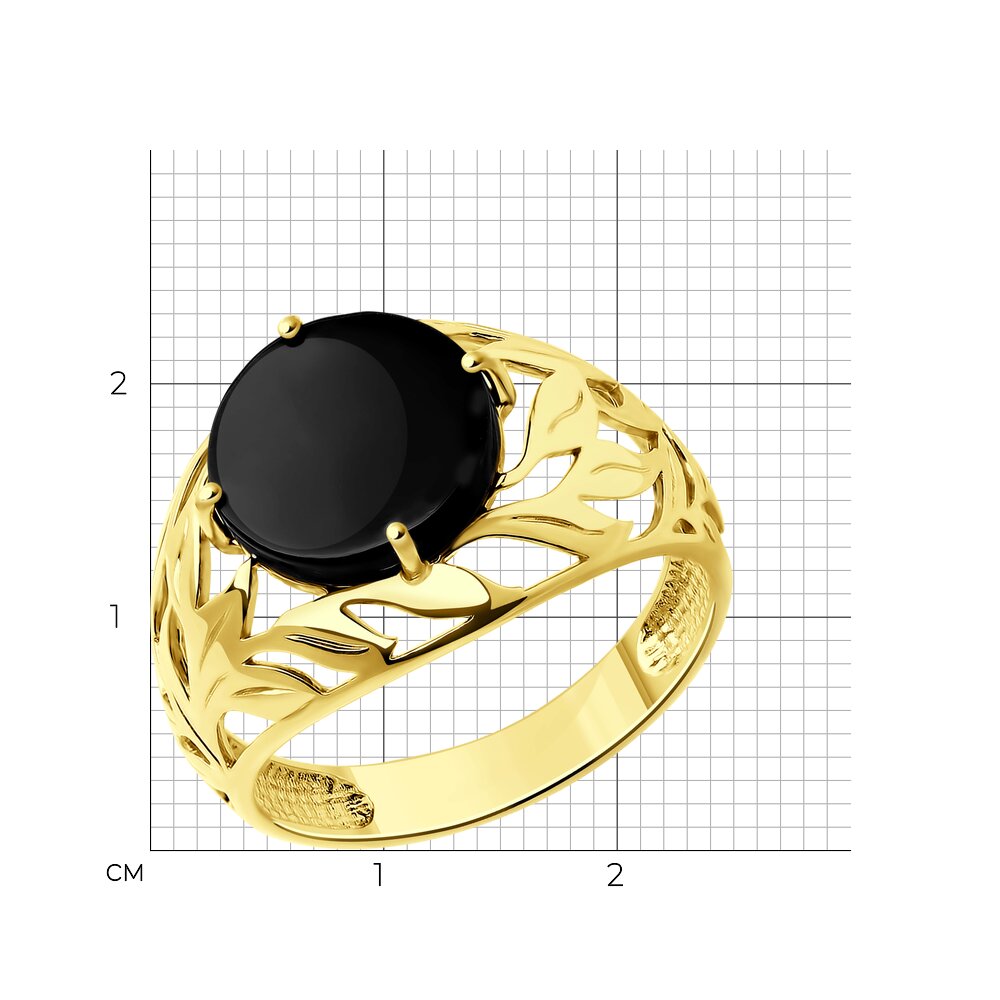 

Кольцо из серебра р. 19,5 Diamant 93-310-01896-1, агат, 93-310-01896-1