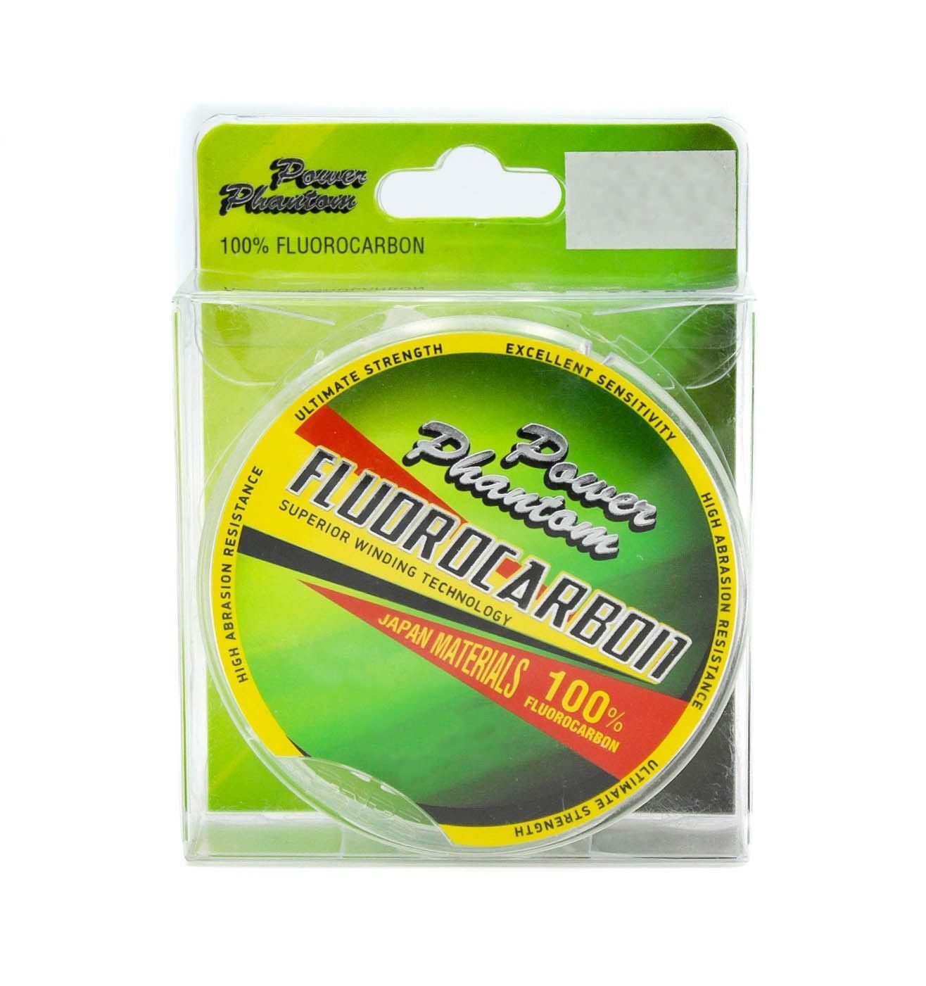 Леска Power Phantom Fluorocarbon (ULTRON / 5 / 0.12 / 1.4 / 25 / - / 5 / clear (5 штук) /